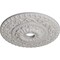 Ekena Millwork Vaduz Ceiling Medallion (Canopies up to 3 1/2"), 23 1/2"OD x 3 1/2"ID x 2 1/8"P, Ultra Pure White CM23VAUWF - alternate 4